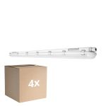 Confezione Multipack 4x Ledvance Stagna LED Stagna 58W 8000lm - 840 Bianco Freddo | 150cm