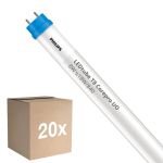 Confezione Multipack 20x Philips Tubo LED T8 CorePro (EM/Mains) High Output 8W 900lm - 840 Bianco Freddo | 60cm - Sostitutiva 18W