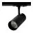 1-Fase Rail Faretti Cilindro Nero | Adatto per GU10