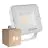 Confezione Multipack 8x Ledvance Proiettore LED Compact Bianca 20W 2000lm 100D - 840 Bianco Freddo | IP65 - Simmetrico 